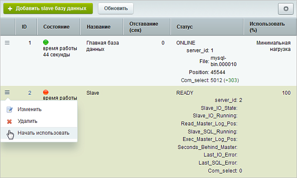 Репликация баз данных в Битрикс