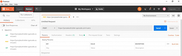Запуск коллекций 1 Запуск коллекций 1