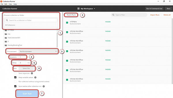Запуск коллекций 2 Запуск коллекций 2