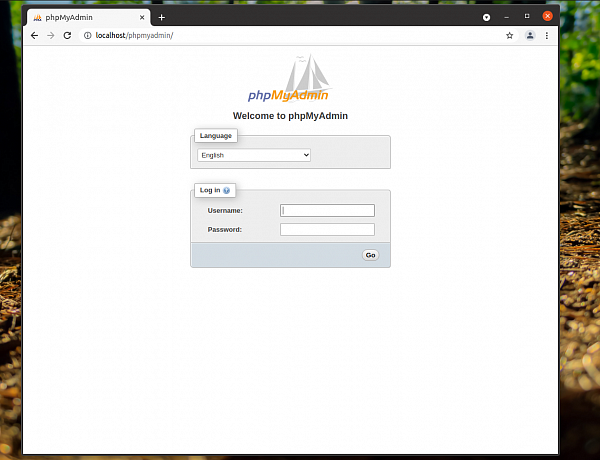 Установка phpMyAdmin 5 Установка phpMyAdmin 5
