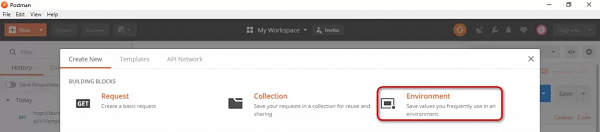 Окружение Postman Окружение Postman