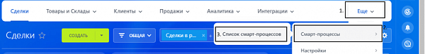 Смарт-процессы в Битрикс24