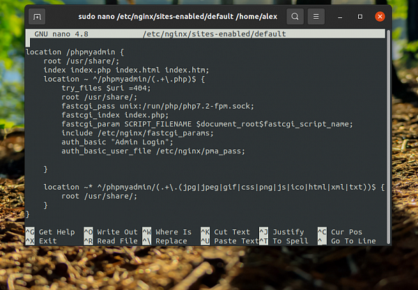 Установка phpMyAdmin 8 Установка phpMyAdmin 8